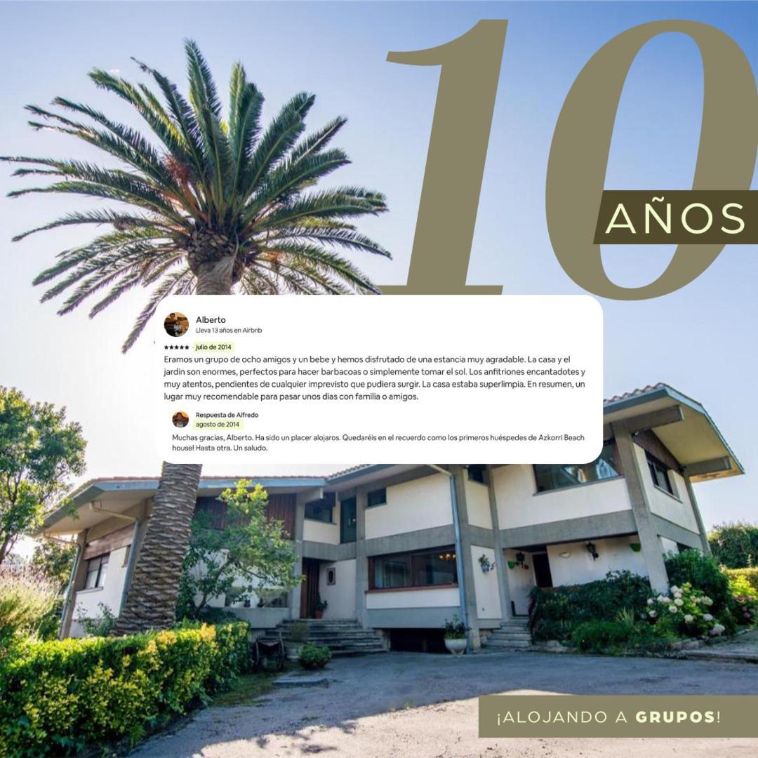 Azkorri Beach House Getxo ภายนอก รูปภาพ